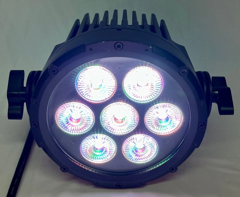 Elation Sixpar 100 7x 12W RGBAW+UV LED Par - Image 2 of 4