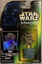 1997 Kenner Star Wars Potf  Collection 1  Yoda  action figure On Card Disney