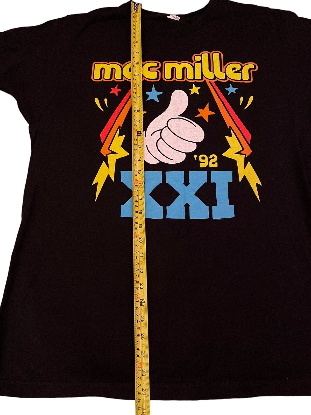 100percent Authentic Tultex 2013 Mac Miller T-Shirt Up Officially Licensed Large Rare image 8