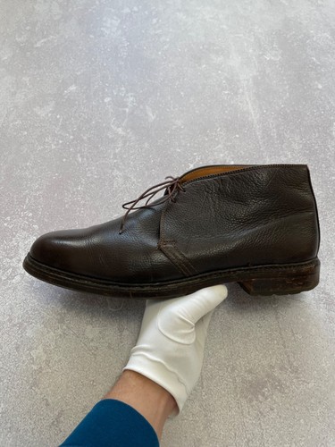 Alden Chukka Brown Leather Boots Made in USA Men's 11 1/2 - Picture 7 of 24