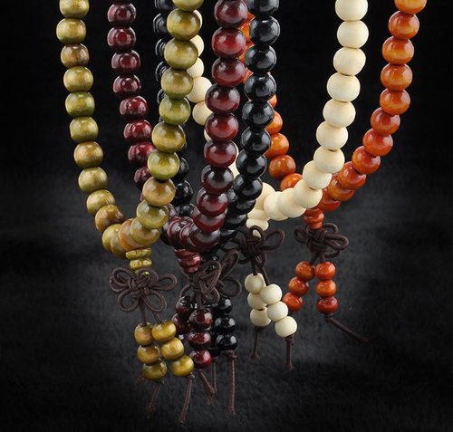 Tibetan 108 Mala Prayer Beads Sandalwood Buddhist Bracelet Necklace Meditation - Picture 3 of 66