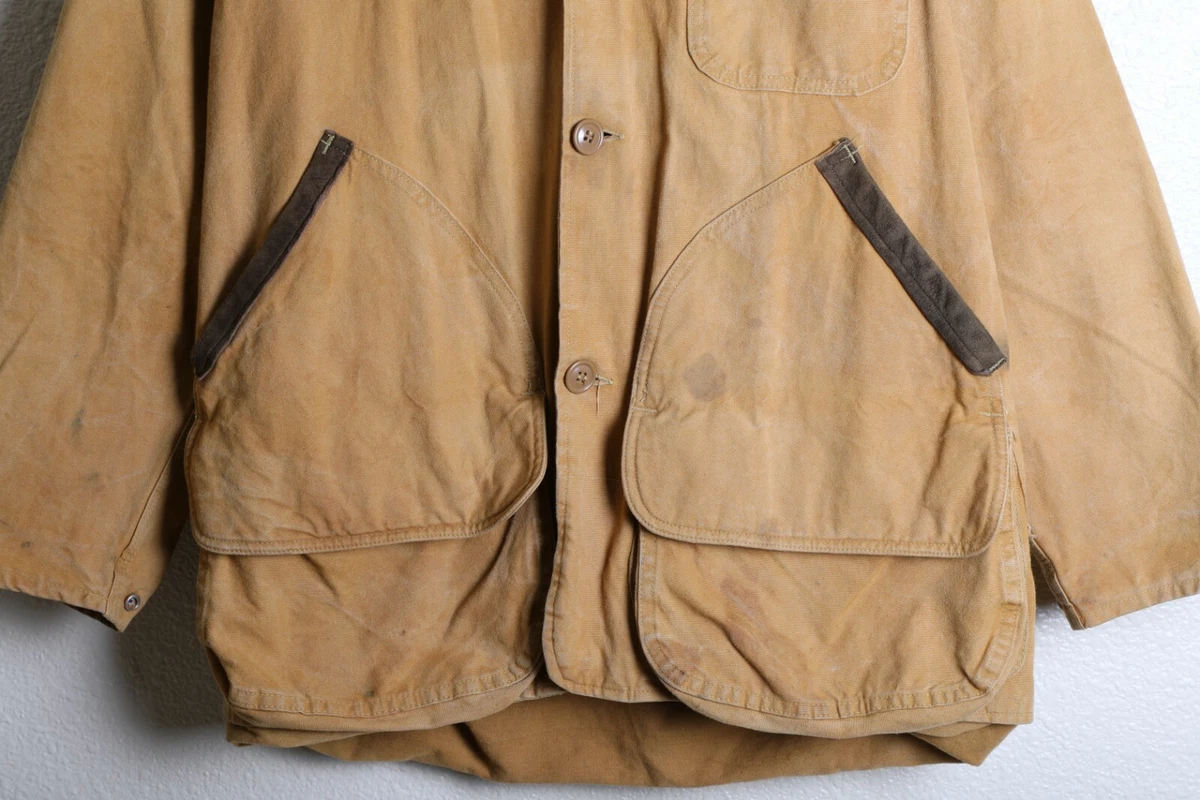 Vintage 50s Hunting Jacket Weathur-Wear Clothing Coast To Coast Store Brand Sz S