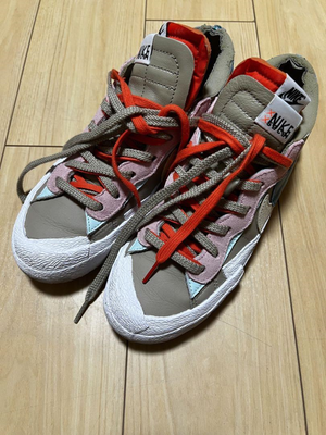 Nike Sacai Kaws Blazer Low Reed DM7901-200 US8 26cm used | eBay