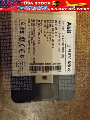 #ad New ABB Pluto B20 V2 2TLA020070R4600 Programmable Safety Controller $594.58