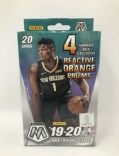 2019-20 PANINI MOSAIC BASKETBALL HANGER BOX REACTIVE ORANGE PRIZMS ZION, JA?