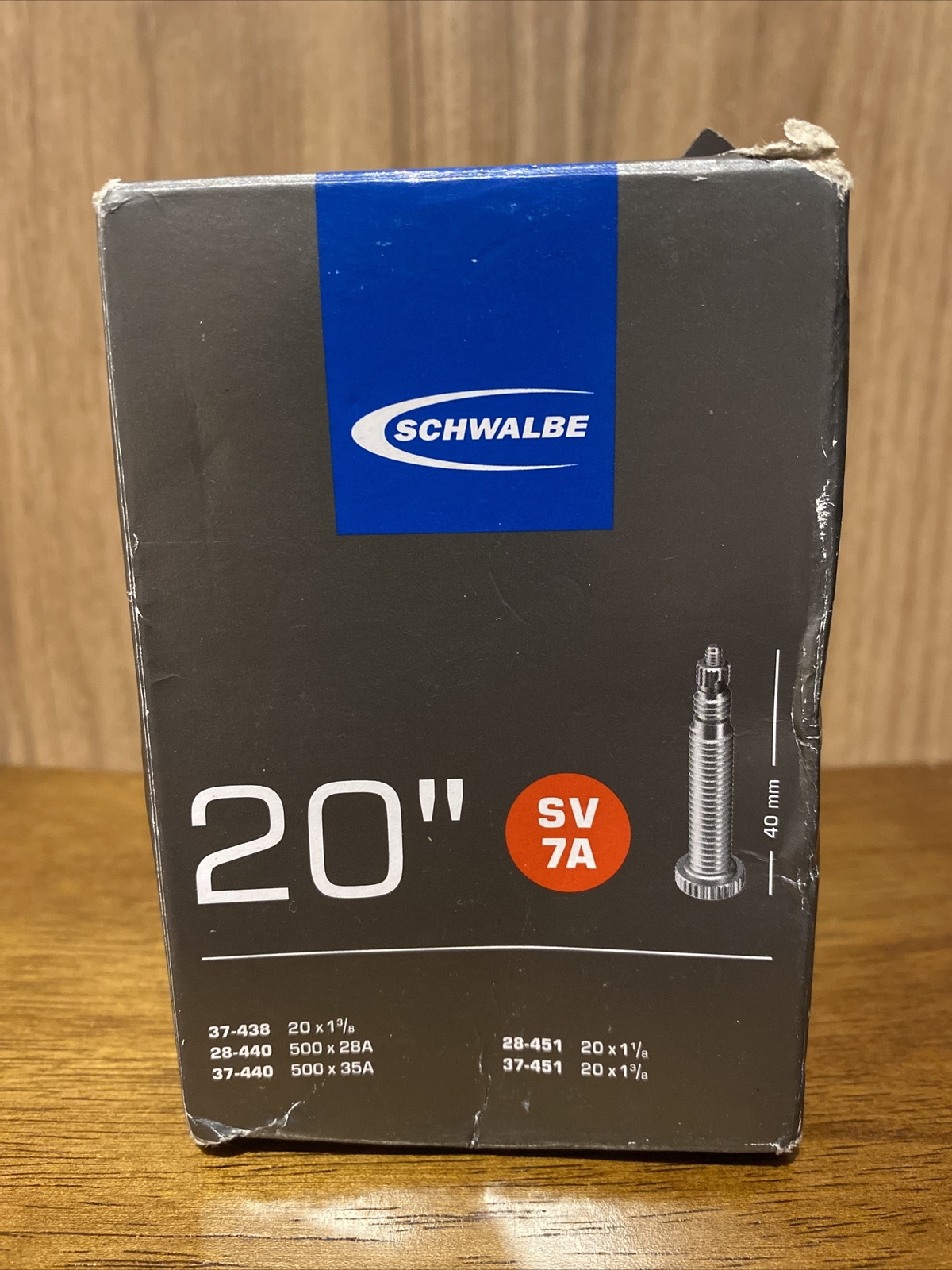 Schwalbe Sv7a X 1 3 8 Inner Bicycle Tube 40mm Presta For Sale Online Ebay