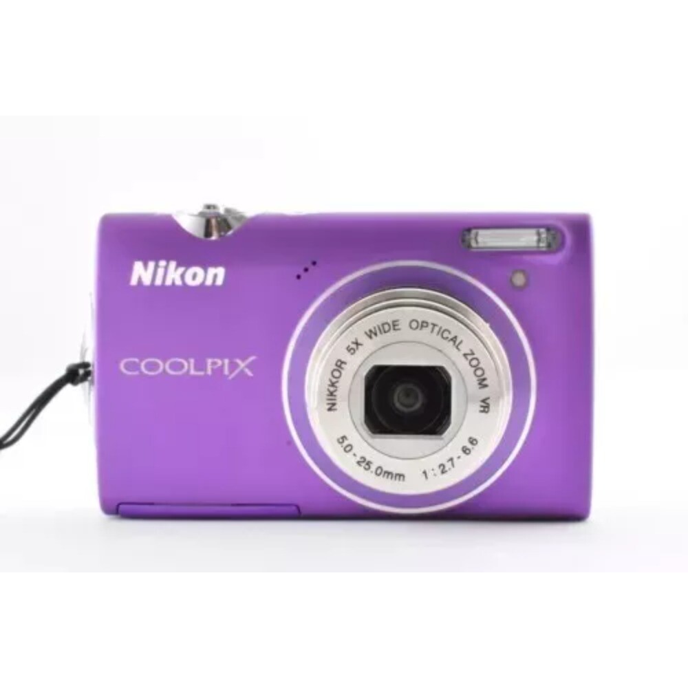 Nikon COOLPIX S5100 Digital Camera 12.2MP 5x Optical Zoom CCD