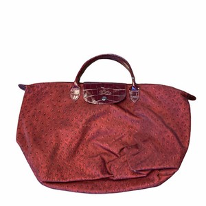 maroon longchamp bolsa