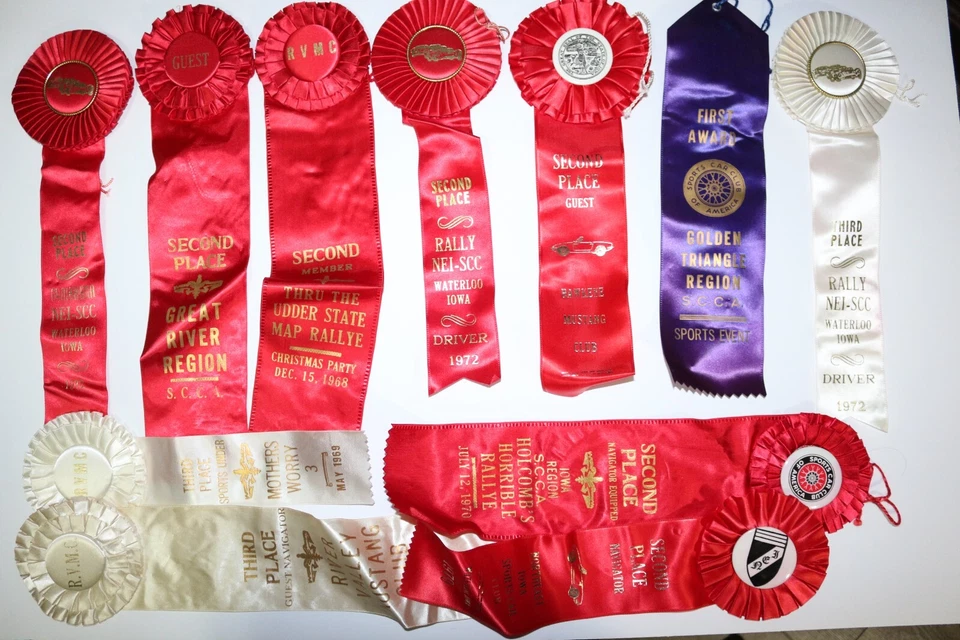 Corvette Mustang 76 cintas ganadoras Sports Car Club of America años 60/70 Foto 4 de 4