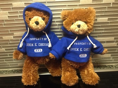 chuck e cheese teddy bear