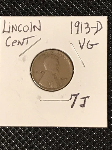 1913-D Lincoln Cent VG