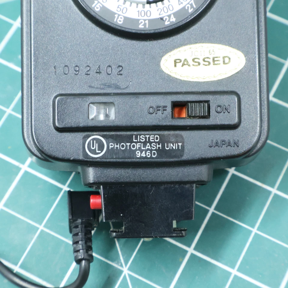 Flash de cámara Minolta modelo automático 25 para XD XG SRT sin probar Foto 3 de 4