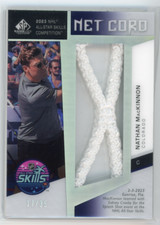 2023-24 SP Game Used All Star Skills Net Cord Nathan MacKinnon #/35