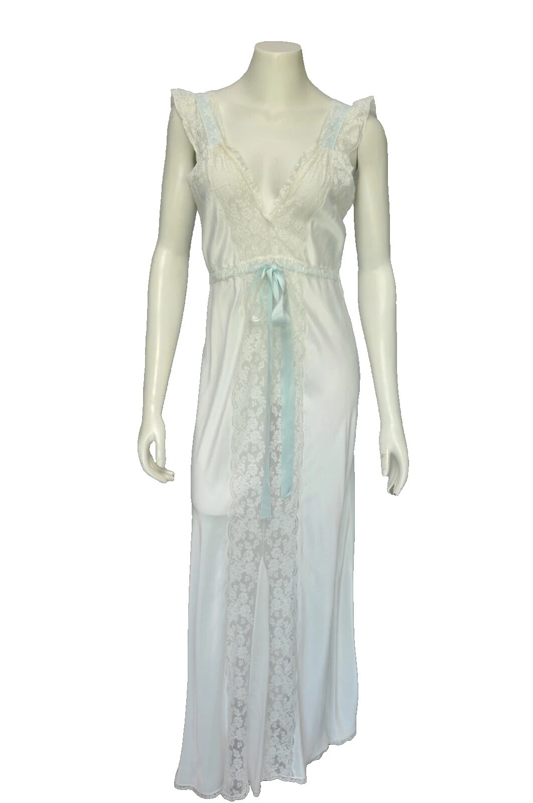 Pijamas y batas Vintage 1940s Blanco para Mujeres