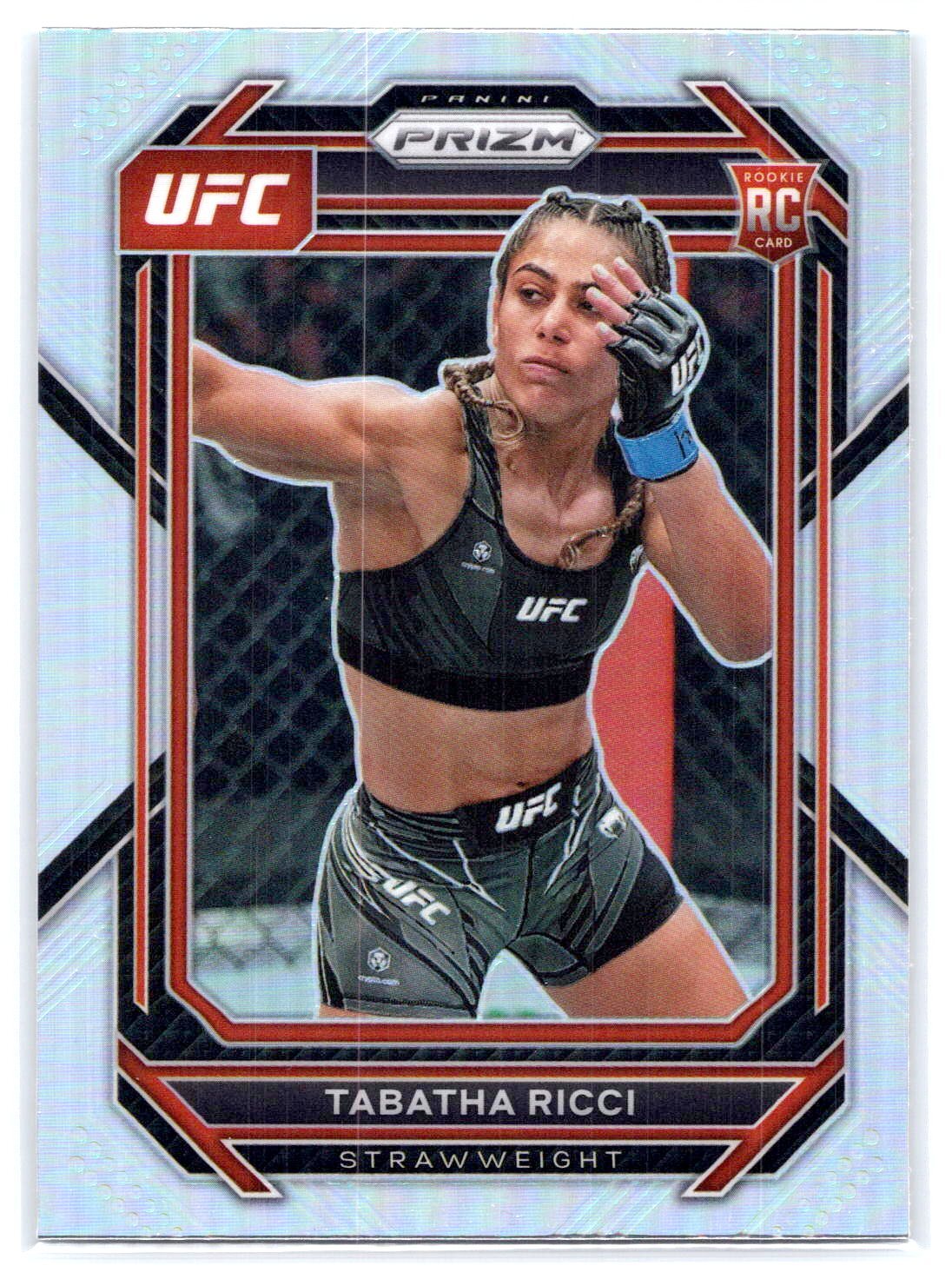 2023 Panini Prizm UFC #108 Tabatha Ricci Rookie Silver Prizms