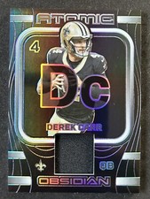 2023 Panini Obsidian Atomic Materials /199 Derek Carr #AMA-DCA
