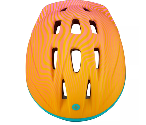 Classic Waves Toddler Helmet - Orange - Picture 6 of 7