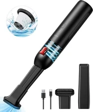 Mini Car Vacuum Cordless-Easy & Quick Cleaning-2 Speed-7500mAH-Handheld Vacuum