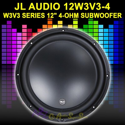 よ*ー様 JL AUDIO 12W3v3-4サブウーファー 2基セット JL Audio 12W3v3-4 - Hi-Tech Car Audio