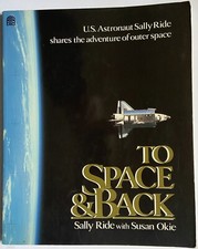 Sally Ride Signed NASA Astronaut Space Book Signature Autograph Signed Original