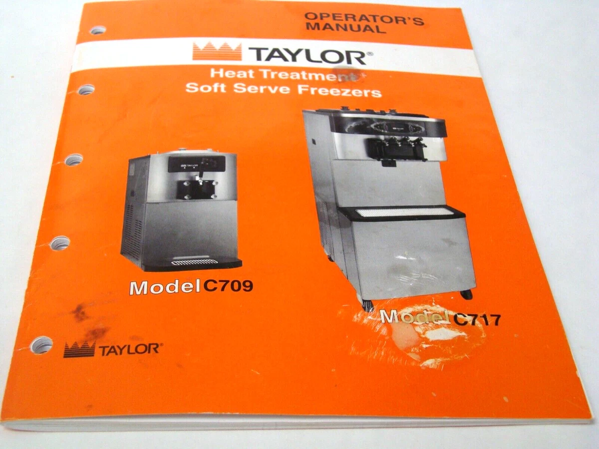 Taylor c713 manual sales
