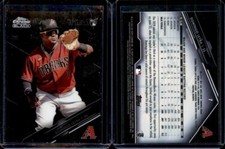 2020 Topps Chrome Black - Domingo Leyba (RC) - Base Rookie - Diamondbacks - #7