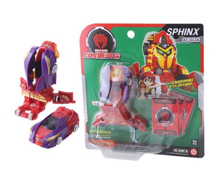 TURNING MECARD]GRYPHINK(GRYPHON+SPHINX)Transformable Robot Car - Foto 6