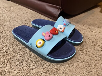 Melissa X BT21 Water Resist Next Gen Beach Slide Sandal BTS KPOP
