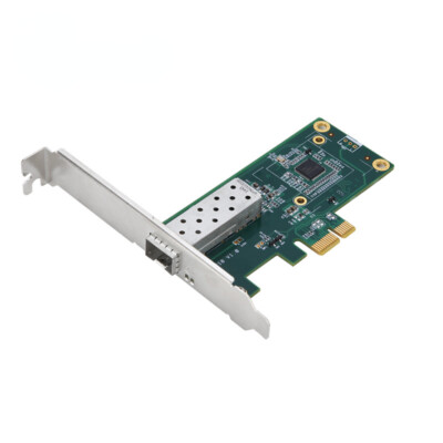VLAN Intel I210 PCIe Gigabit SFP Fiber Network Lan Card 10/100/1000Mbps 2.5 GT/s