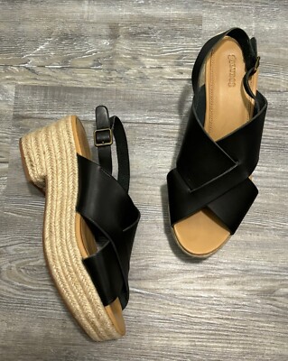 Soludos Womens Chunky Platform Espadrille Sandals Shoes