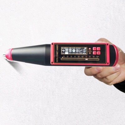Digital Concrete Rebound Test Hammer NDT Concrete Resiliometer with 10 to 60MPa