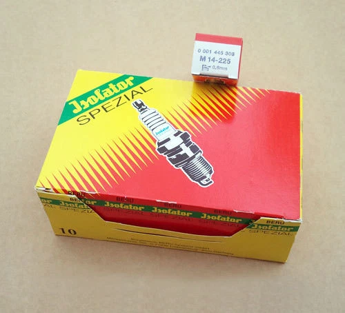 10 x Zündkerze Trabant P 601 - M14 - 225 Beru Isolator Spezial - Bild 1 von 1