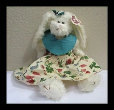 Ty Attic Treasures Bloom The Bunny Rabbit Jointed 12" NEW