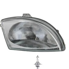 Scheinwerfer rechts H4 für Fiat Seicento/600 187_ inkl. Osram Lampen
