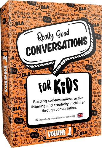 Really Good Conversations for Kids: Vol. 1 - UK Made Conversation Cards,...