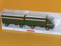 Wiking - Mb ViehtransporthäNgerzug - MoosgrüN - 1/87 - 056503 - Neu&Ovp