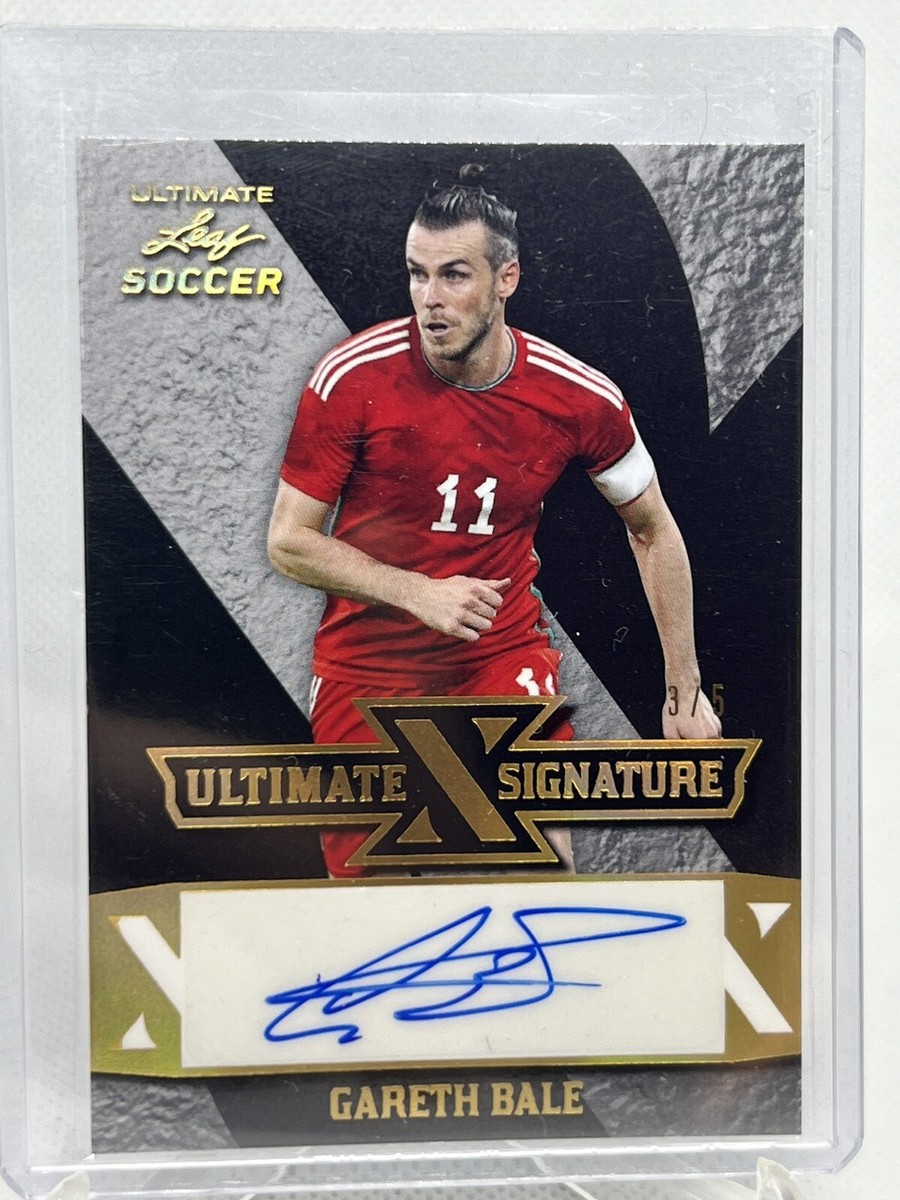 2022 Leaf Ultimate Soccer Gareth Bale Ultimate Signature