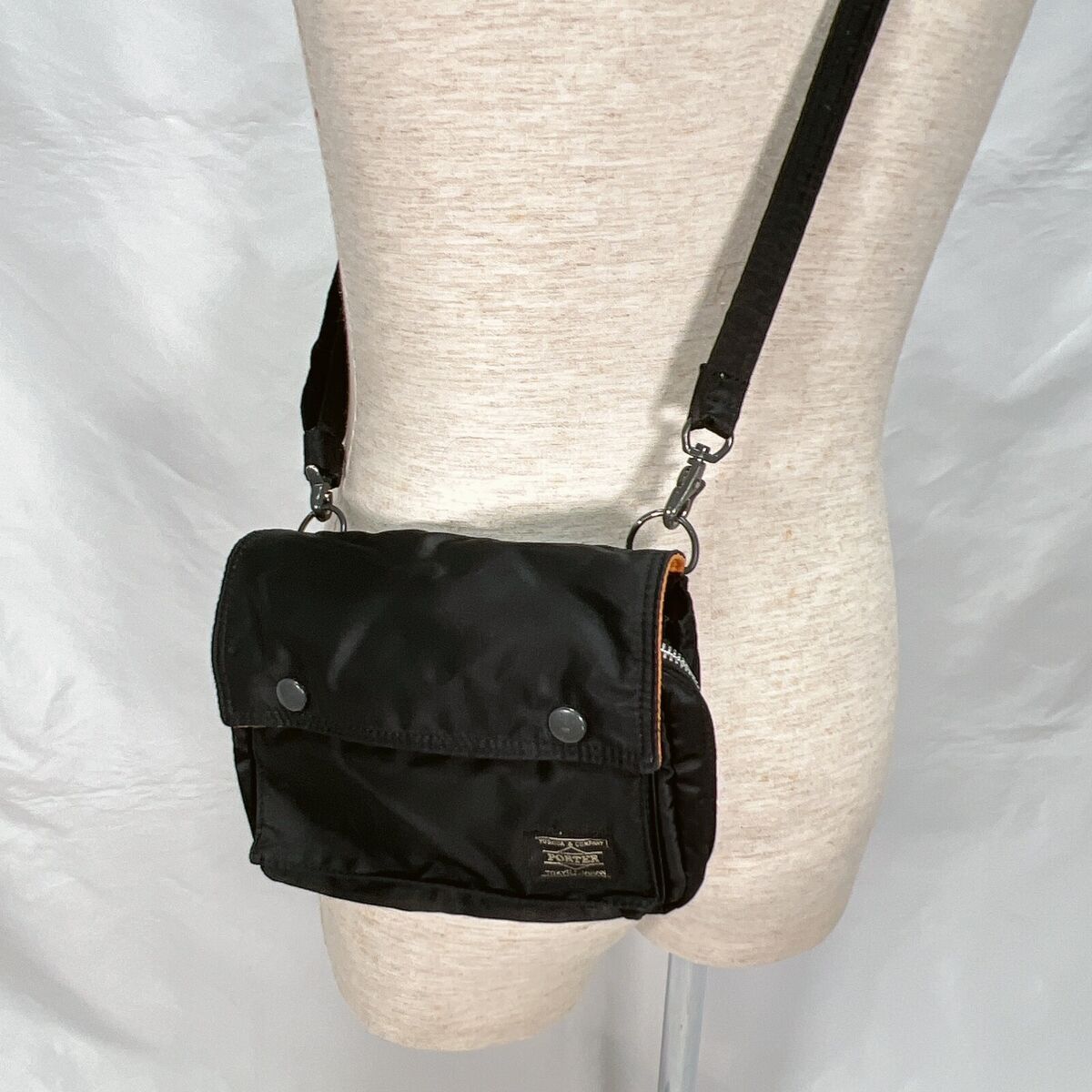 Yoshida Porter Tanker Waist Bag mini Shoulder bag Black men and women