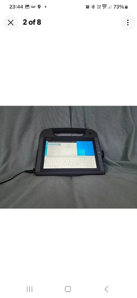 Getac RX10 Professional Tablet WITH DRIVERS Intel M 8GB RAM 128GB SSD Win 10 #3 - Image 4 of 4