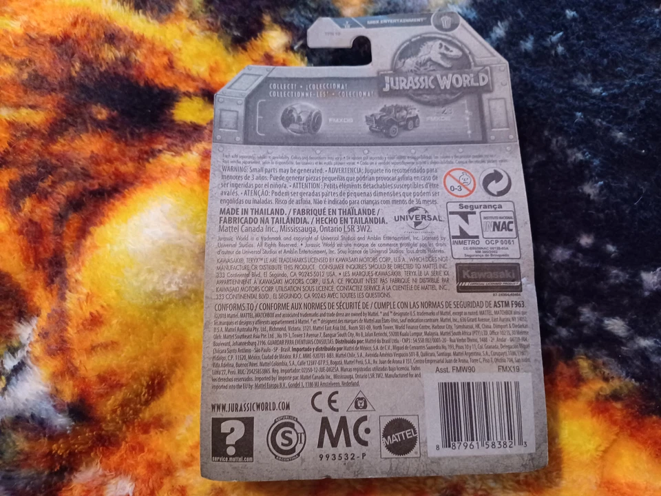 Matchbox Jurassic World '15 Kawasaki Teryx4 LE Foto 2 de 2