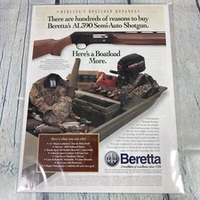 Beretta AL390 1997 fucile semiautomatico stampa d'epoca pubblicità/poster pinup pagina rivista