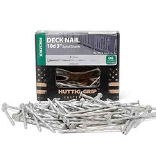 Huttig Grip 10d Wood Fence Deck Nail 3in HGN10OGSTDK1 Galvanized 1 lb 78 Nails