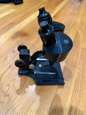 Antique Spencer Model 45 Binocular Microscope 1920s Buffalo NY USA Vintage Lab