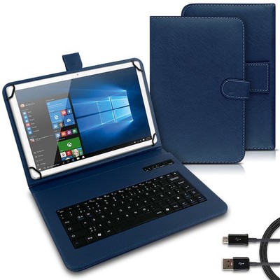 Tablet Tasche Tastatur Amazon Fire HD 10 / Plus 2021 Hülle Bluetooth Schutzhülle