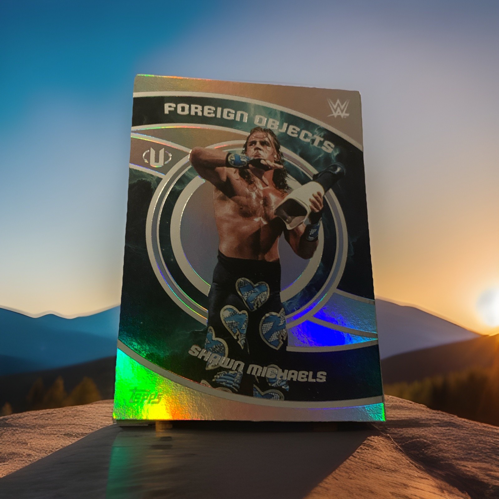2025 Topps Universe WWE Shawn Michaels Foreign Objects Insert #FOB-9