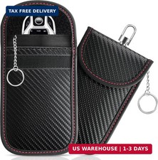 Faraday Key Fob Protector, RFID Blocking Faraday Bag for Car Keys 3.54''