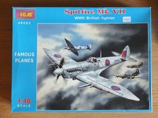 ICM 48062 - RAF SUPERMARINE SPITFIRE MK.VII - 1/48 SCALE MODEL KIT - NO DECALS