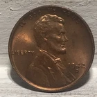 1942-D BU Bright RED Unc Lincoln Wheat Cent Looks Great Free Shipping A