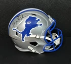 Barry Sanders Signed Detroit Lions Full Size Helmet (Beckett)