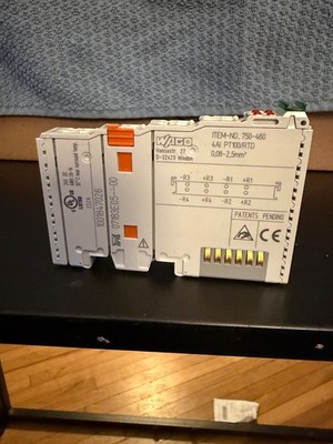 WAGO 750-460 4AI PT100/RTD Input Terminal